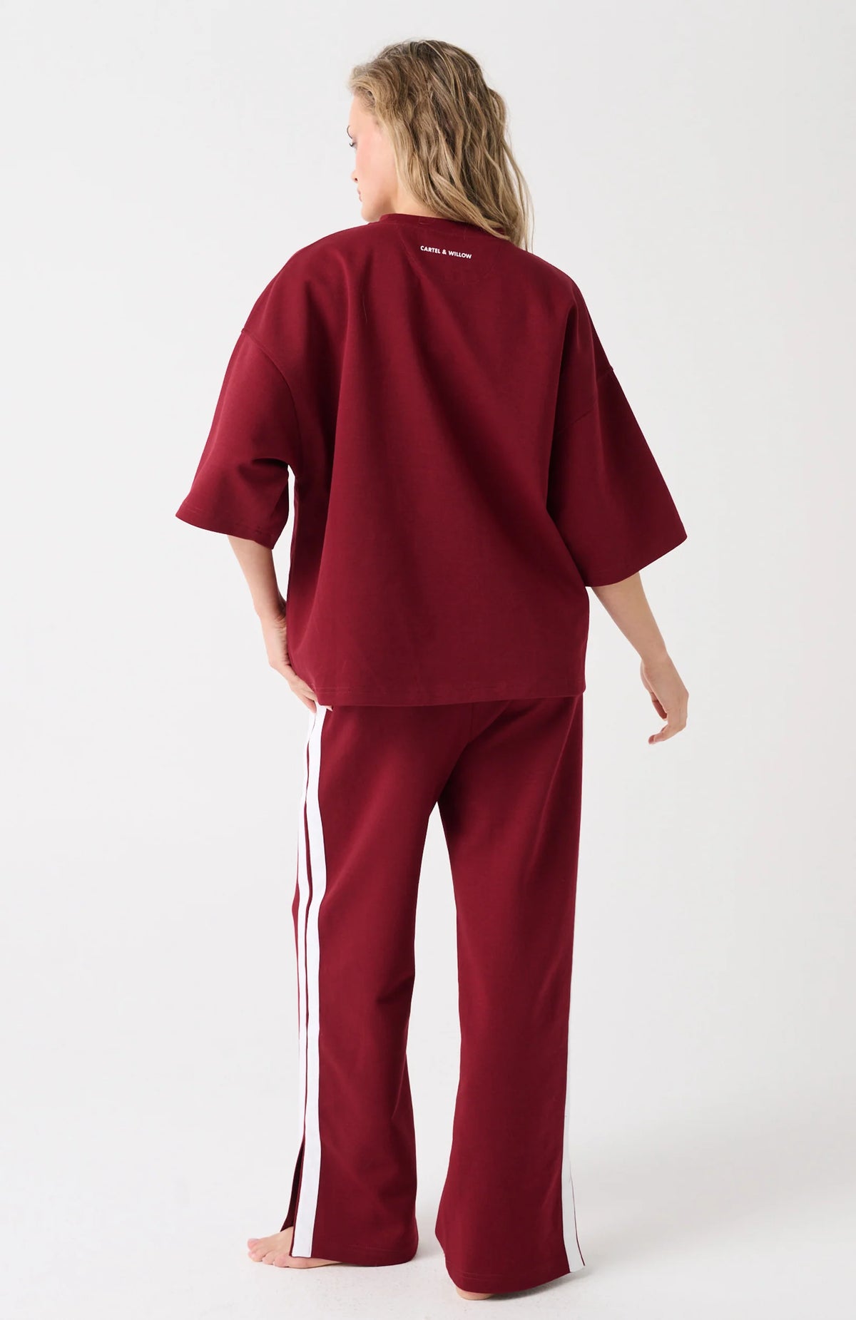 CARTEL & WILLOW Isobel Pant - Raspberry