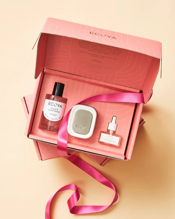 ECOYA Power Pair Gift Set - Guava & Lychee Sorbet