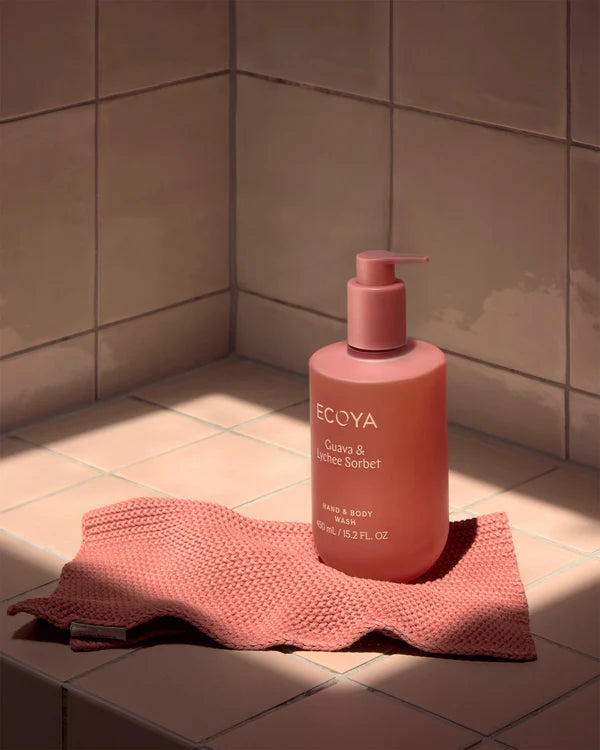 ECOYA Sweet Pea & Jasmine Hand & Body Wash 450ml