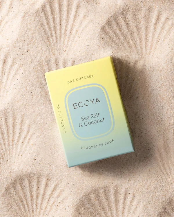 ECOYA Car Diffuser Fragrance Pod - Sea Salt & Coconut