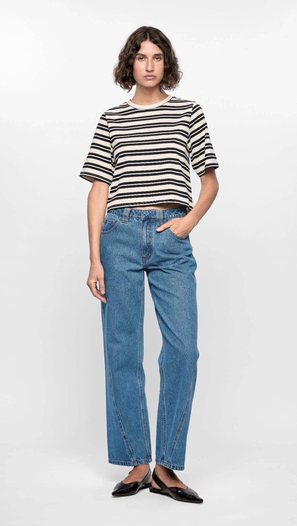 STAPLE THE LABEL Elara Crop Tee
