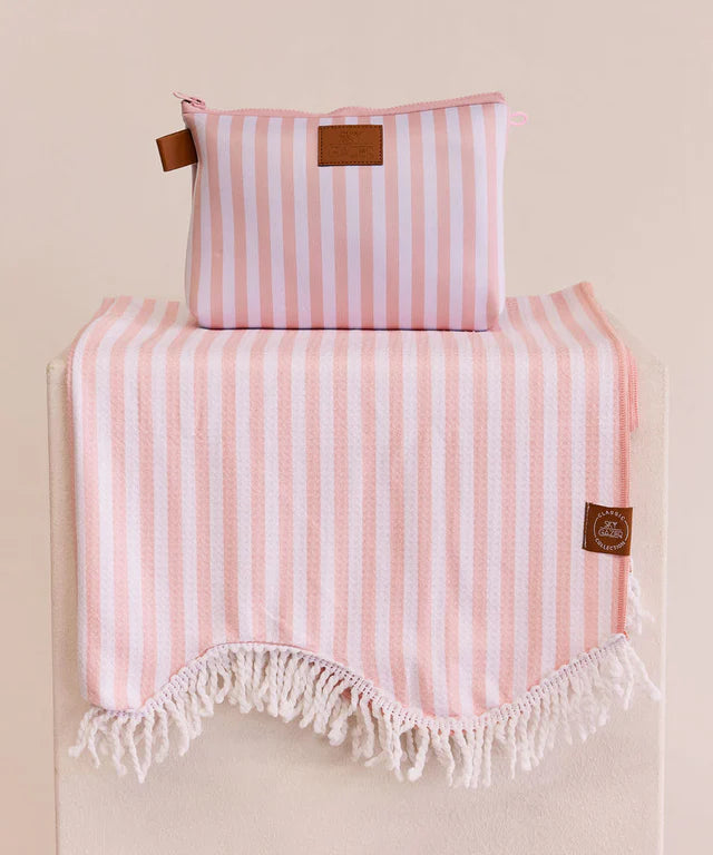 SKY GAZER Classic Sand Free Towel - Blush