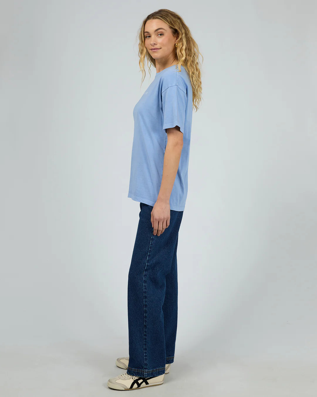 SILENT THEORY Logo Tee - Light Blue