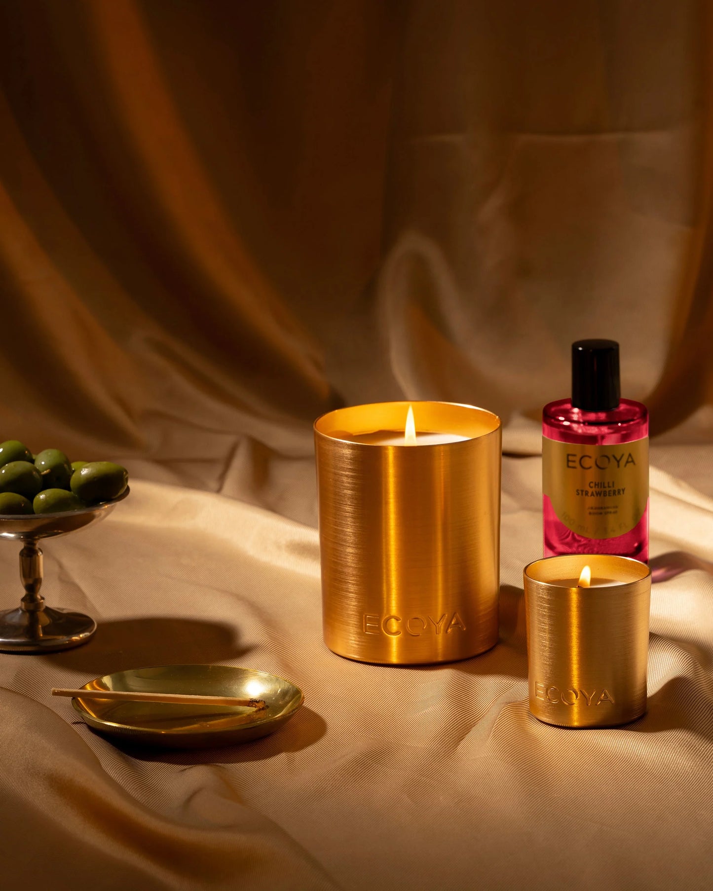 ECOYA Mini Goldie Candle - Chilli Strawberry