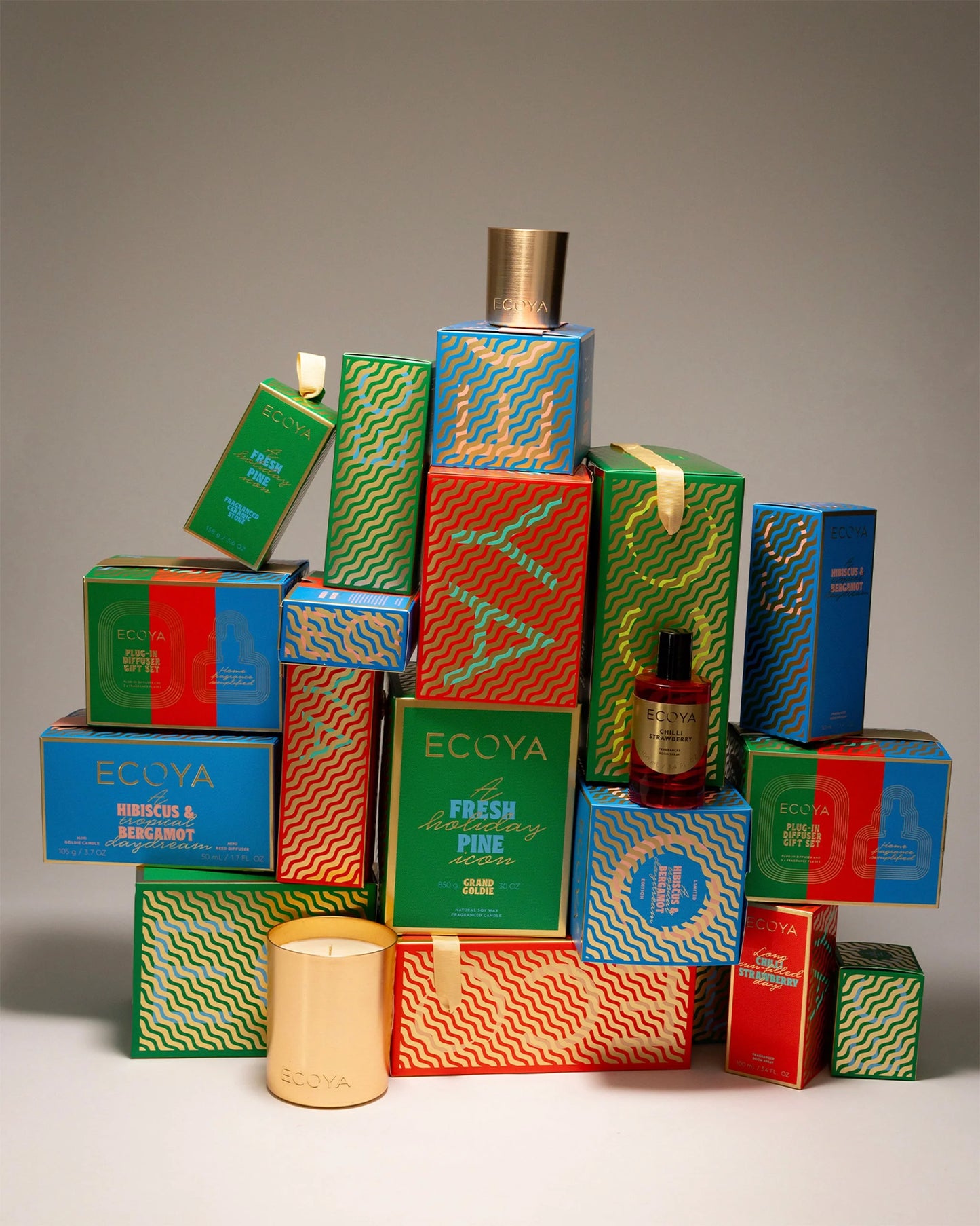 ECOYA Mini Goldie Candle - Hibiscus & Bergamot