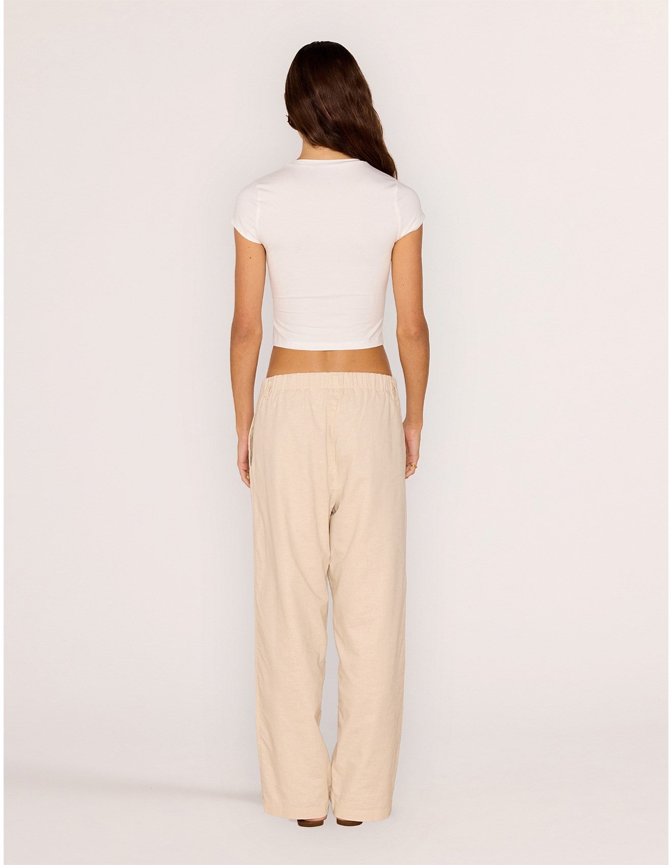 MINKPINK Noeme Relaxed Pant - Beige