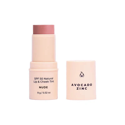 AVOCADO ZINC SPF 50 Natural Lip & Cheek Tint