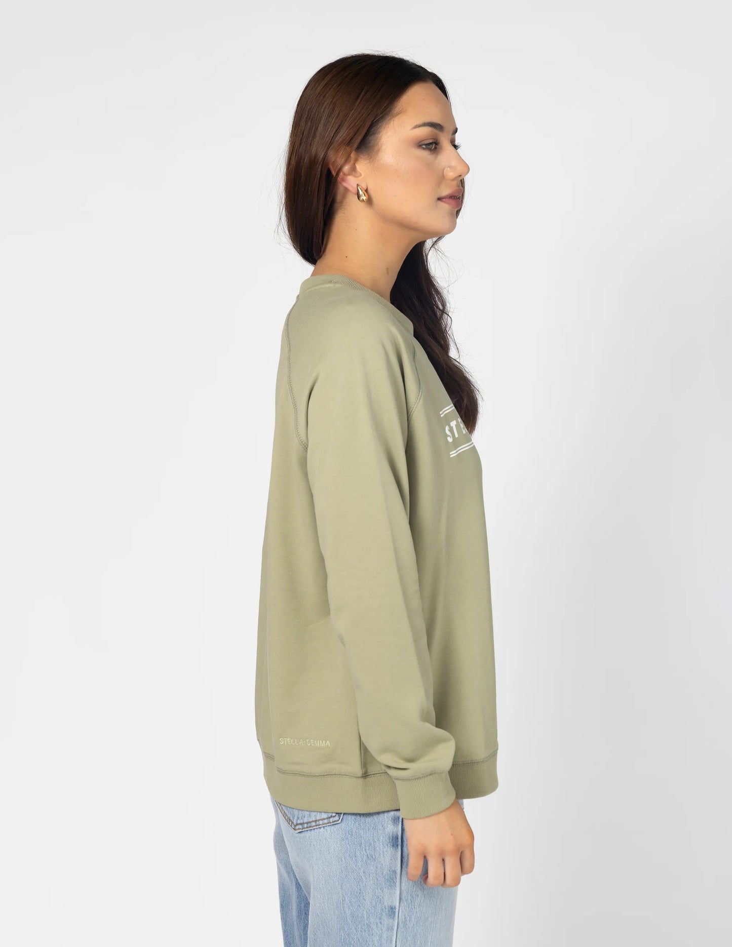 STELLA + GEMMA Classic Sweater - Mint
