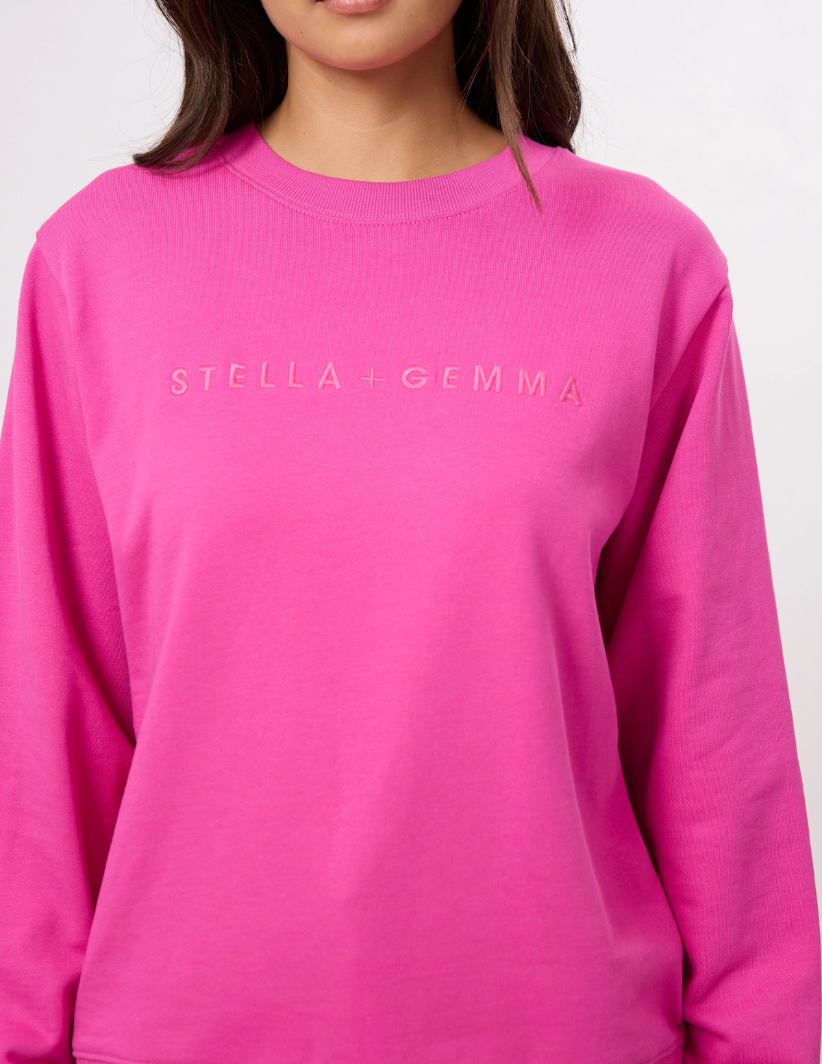 STELLA & GEMMA Essential Crew - Electric Fuschia