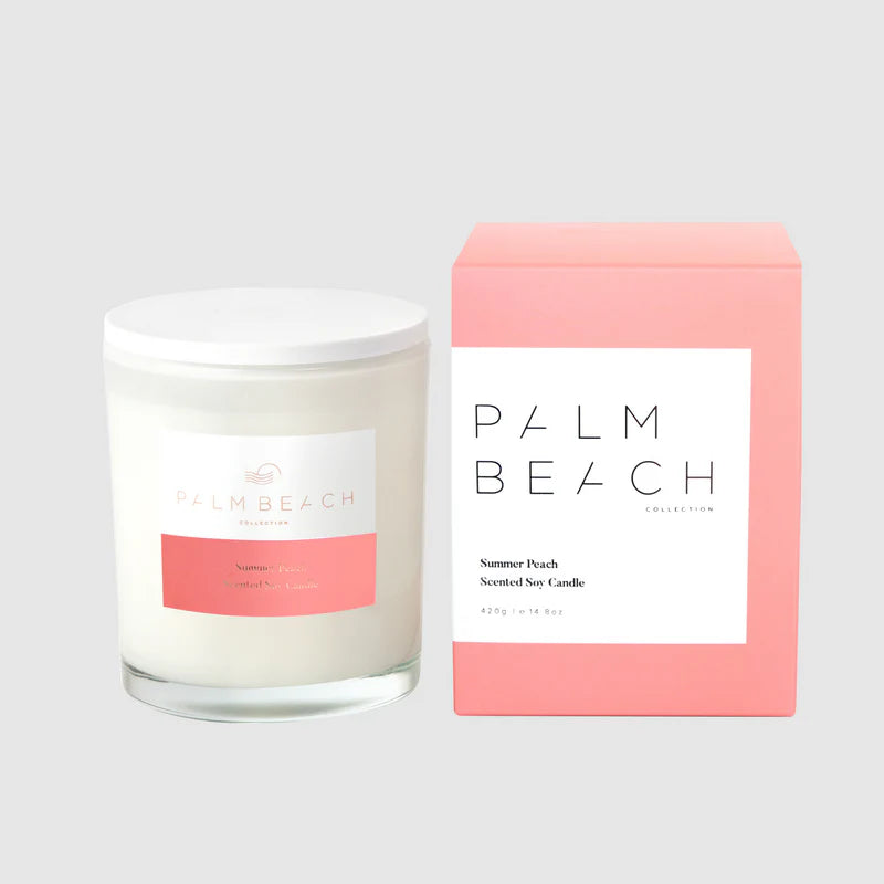 PALM BEACH Summer Peach Standard Candle