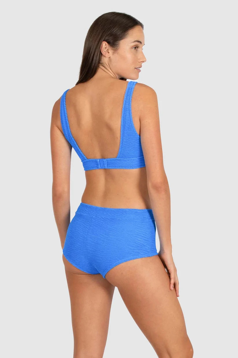 BAKU Ibiza Rio Cheeky Boyleg Bikini Bottom - Maya Blue