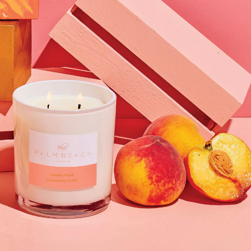 PALM BEACH Summer Peach Standard Candle