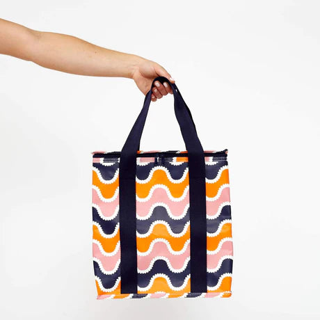 KOLLAB COOLER BAG - Wavey Stripe