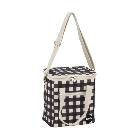 KOLLAB MINI COOLER BAG - Black Check