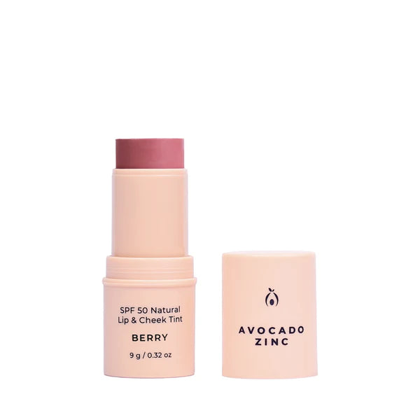 AVOCADO ZINC SPF 50 Natural Lip & Cheek Tint
