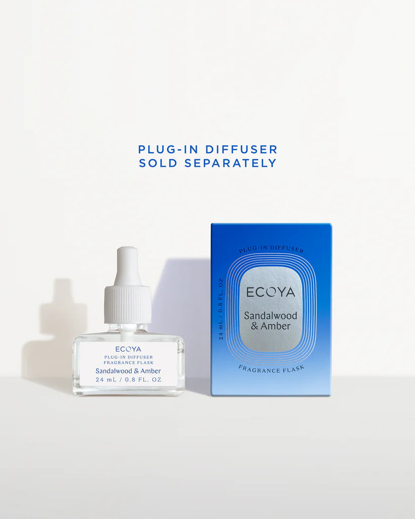 ECOYA PLUG-IN DIFFUSER REFILL - Sandalwood & Amber