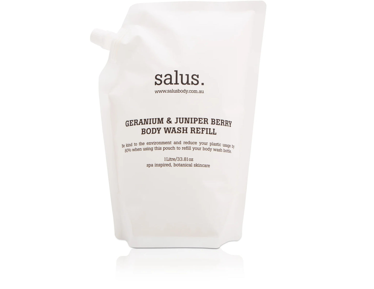 SALUS Geranium & Juniper Body Wash Refill 1ltr