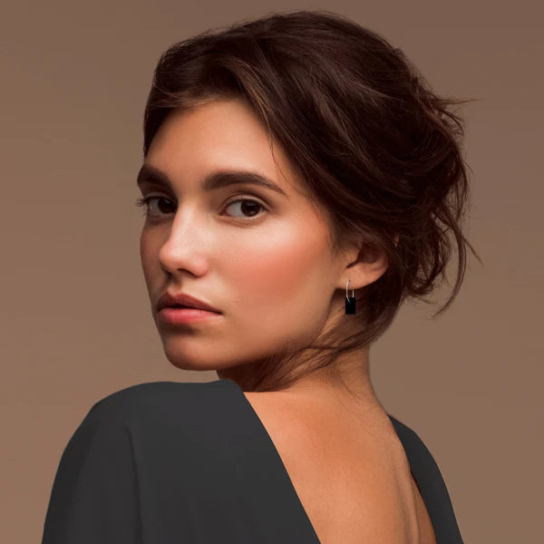 MOE MOE DESIGN MURDIE MORRIS WILD DOG DOUBLE HALO HOOP EARRINGS
