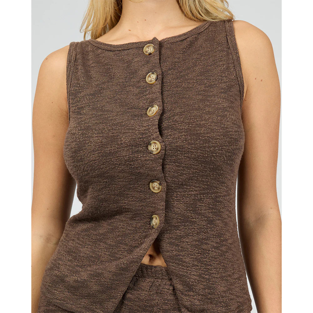 SILENT THEORY Leonie Vest - Chocolate