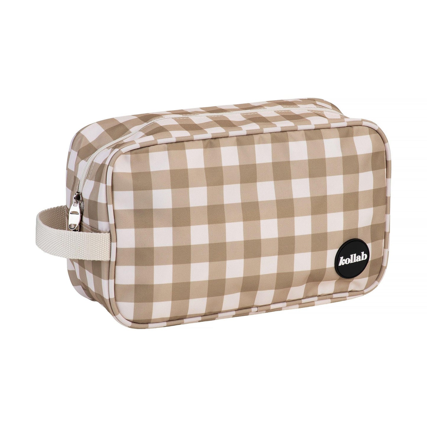KOLLAB HOLIDAY TRAVEL BAG - Olive check