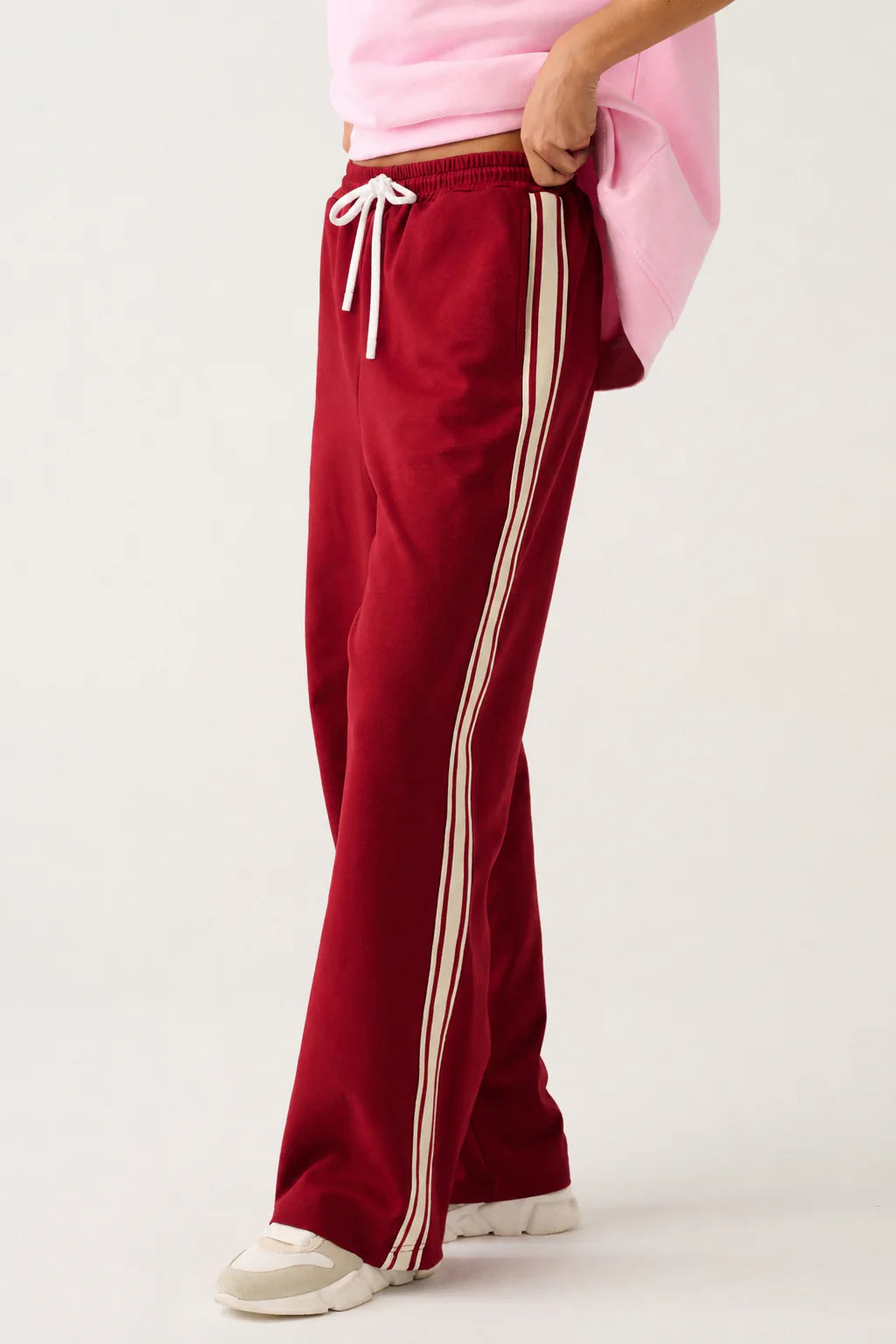 CARTEL & WILLOW Adeline Pant - Mulberry