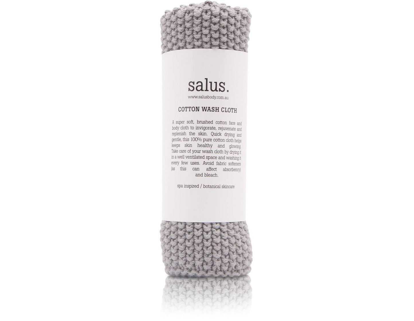 COTTON WASH CLOTH - GREY