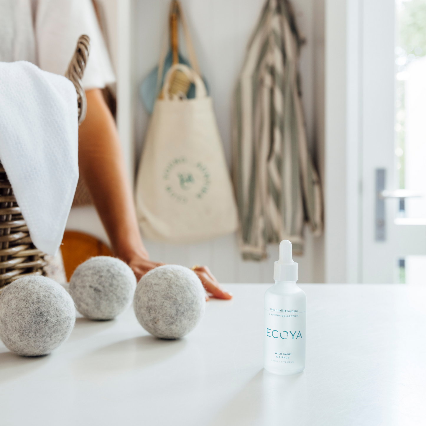 WILD SAGE & CITRUS LAUNDRY DRYER BALL SET