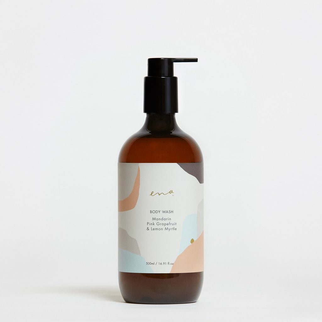 ENA HAND & BODY WASH - Mandarin & Lemon Myrtle 500ml