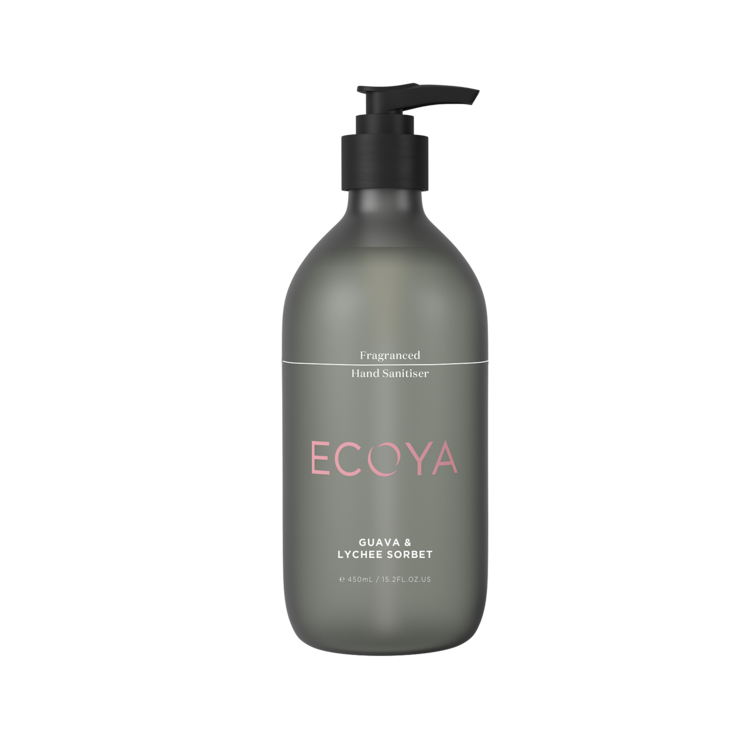 GUAVA & LYCHEE GEL HAND SANITISER - 450ML