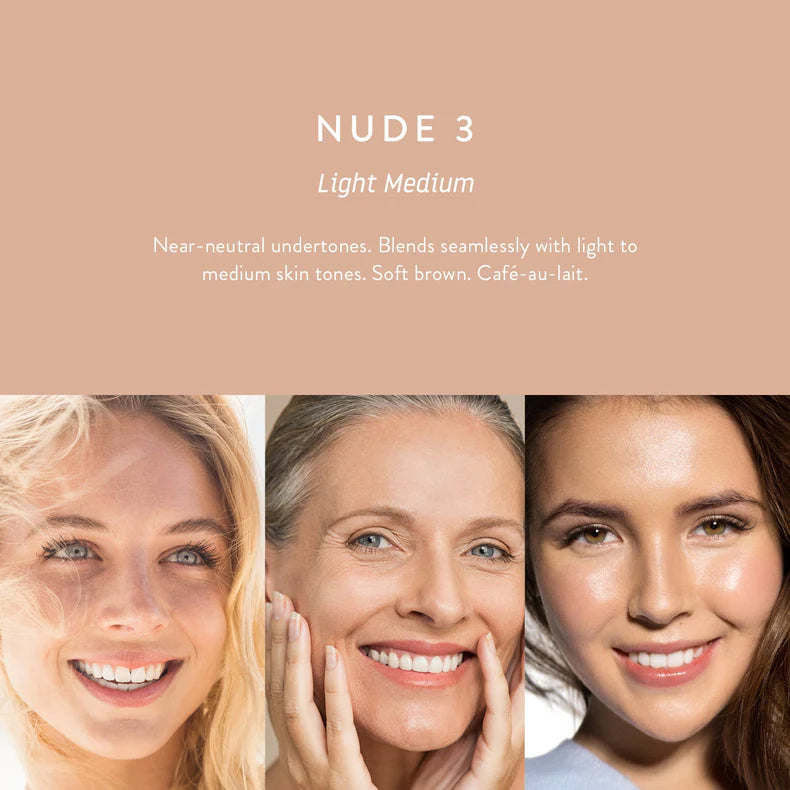 LUK BEAUTIFOOD - INSTANT GLOW SKIN TINT - NUDE 3 LIGHT MEDIUM