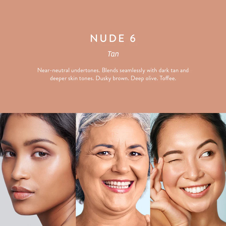 LUK BEAUTIFOOD - INSTANT GLOW SKIN TINT - NUDE 6 TAN