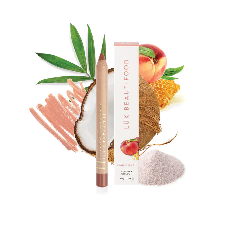LUK BEAUTIFOOD - HONEY PEACH LIP CRAYON