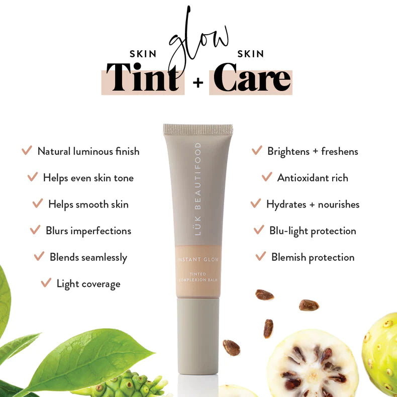 LUK BEAUTIFOOD - INSTANT GLOW SKIN TINT - NUDE 2 LIGHT