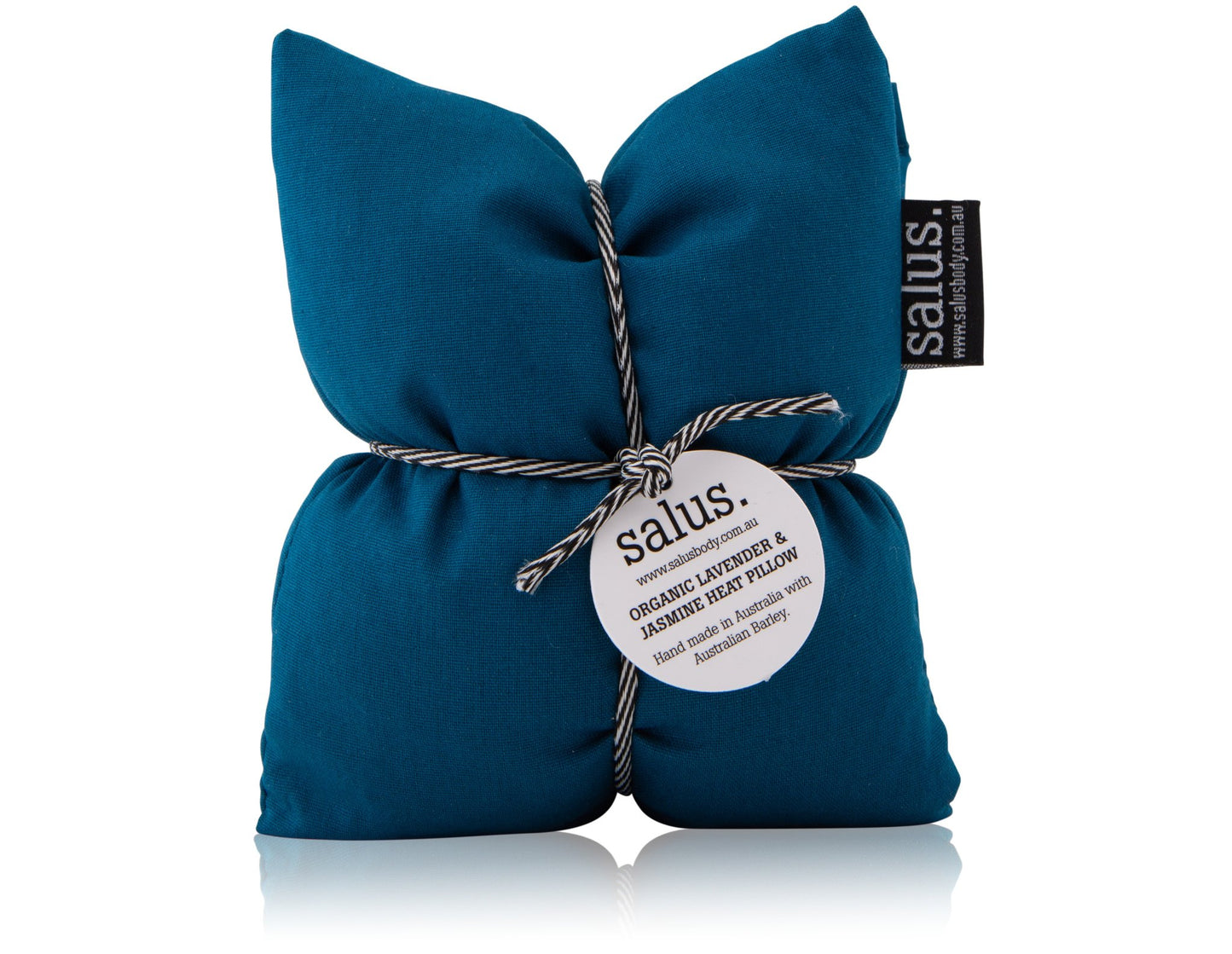 SALUS ORGANIC LAVENDER & JASMINE HEAT PILLOW - DENIM