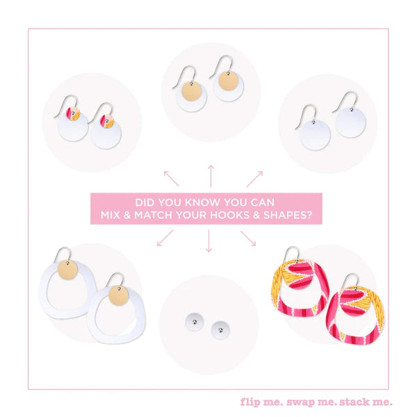 KIRSTEN KATZ FLORA CIRCLE PARTY PACK EARRINGS