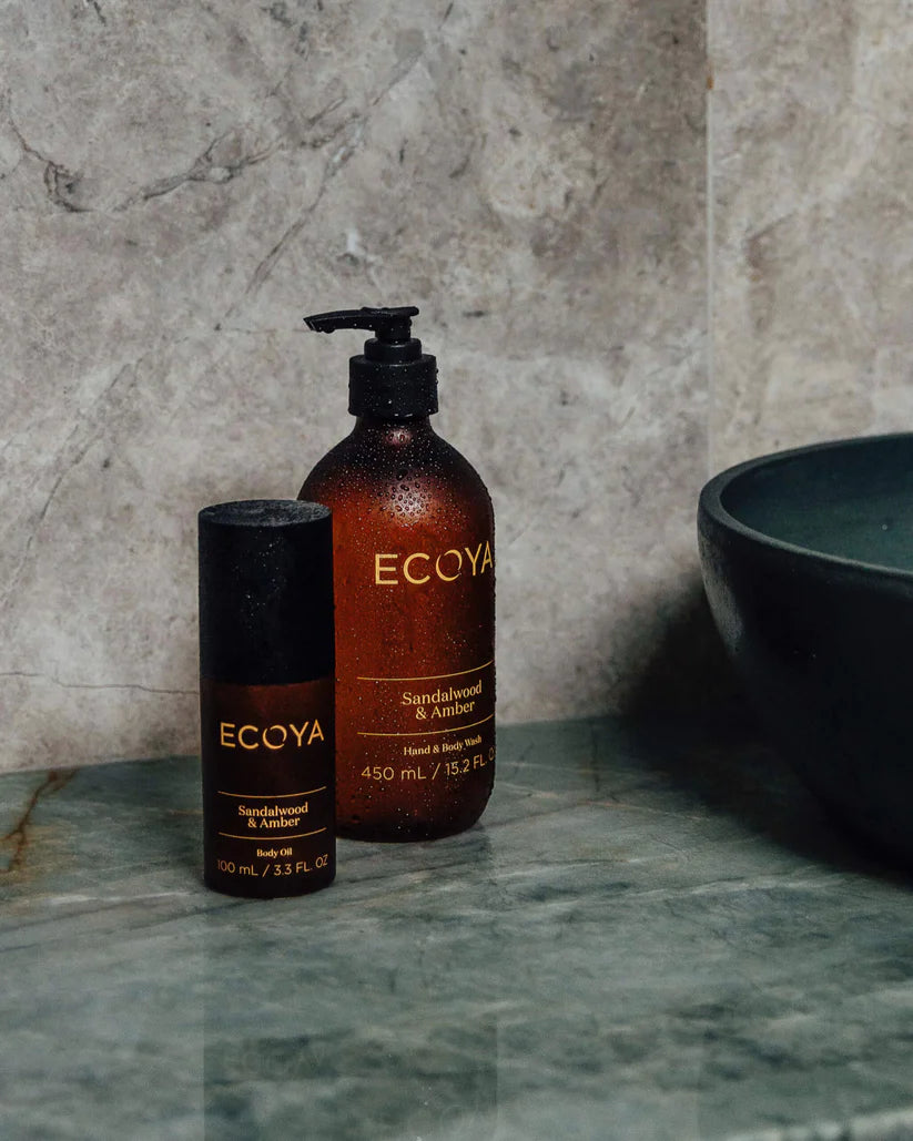ECOYA SANDALWOOD & AMBER BODY OIL