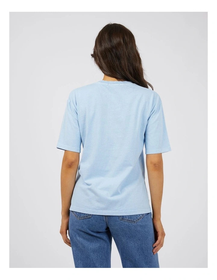 AAE WASHED TEE - Ocean Blue