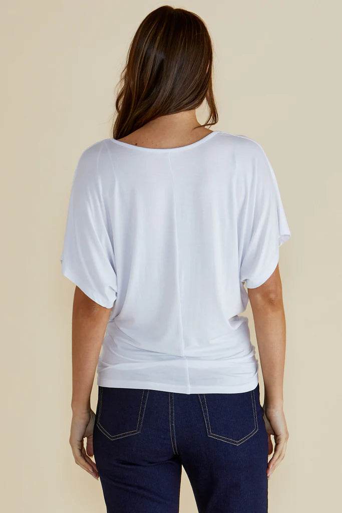 BETTY BASICS Maui Tee - White