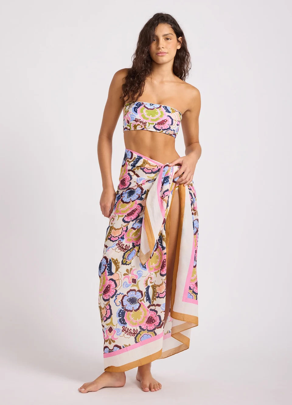 SEAFOLLY Sea Blossom Floral Sarong