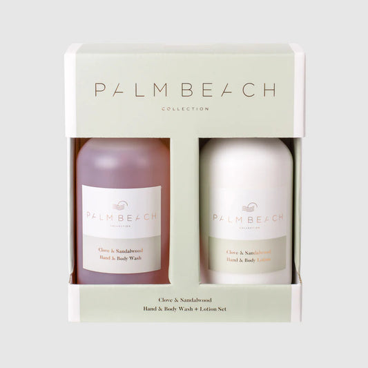 PALM BEACH CLOVE & SANDALWOOD WASH & LOTION PACK