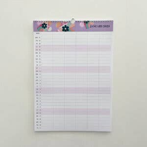 RHICREATIVE 2025 Family Planner Calendar