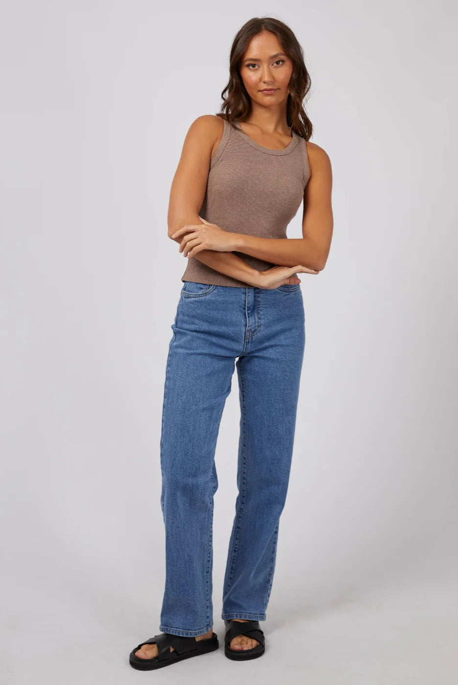 SILENT THEORY Ella Tank - Brown