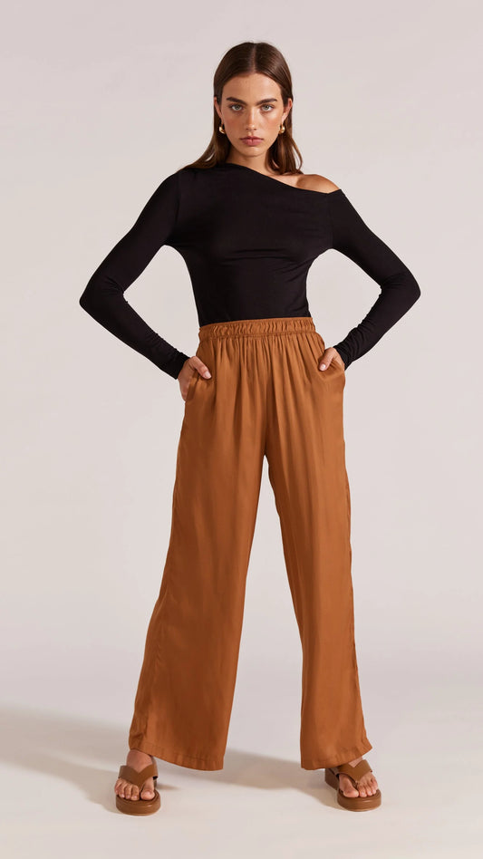 STAPLE THE LABEL Roison Pant - Toffee
