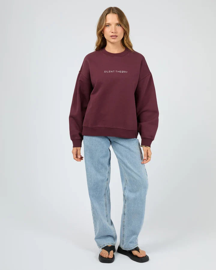 SILENT THEORY - LOGO CREW - Cherry