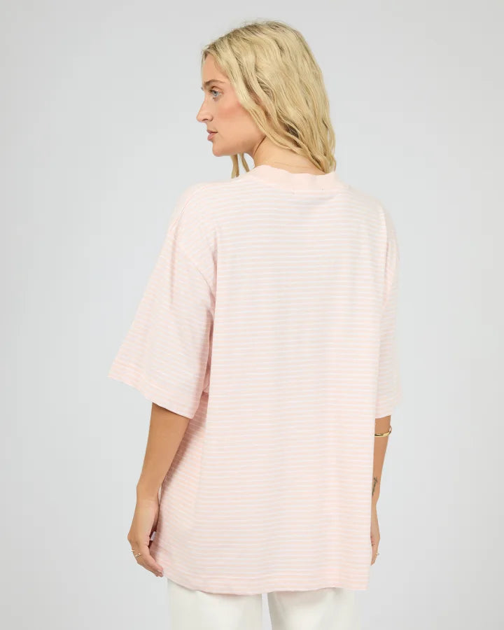 ALL ABOUT EVE Kya Oversized Tee - Pale Pink
