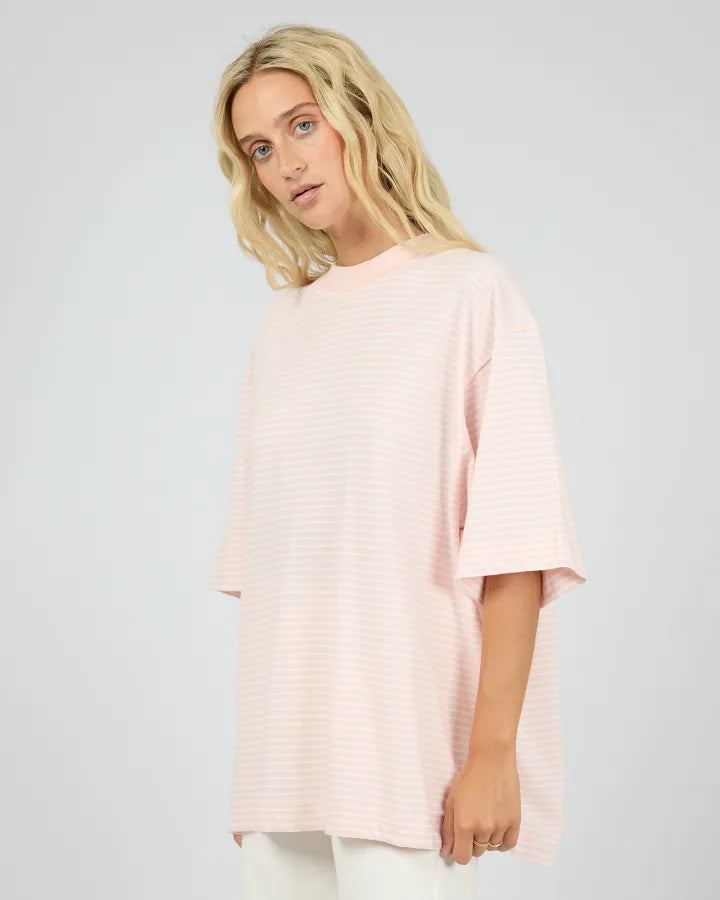 ALL ABOUT EVE Kya Oversized Tee - Pale Pink
