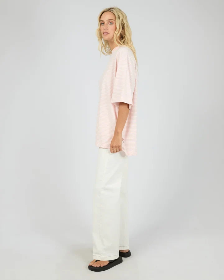 ALL ABOUT EVE Kya Oversized Tee - Pale Pink