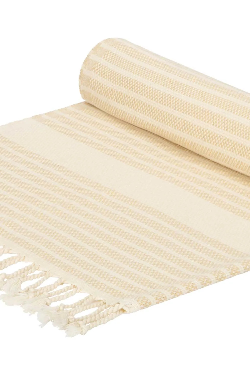 SUNSEEKER - Summer Stripe Turkish Towel - Bone