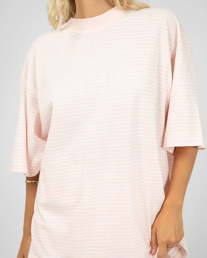 ALL ABOUT EVE Kya Oversized Tee - Pale Pink