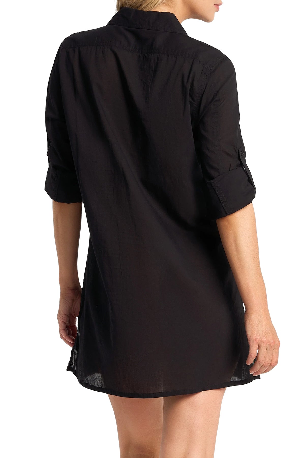 JANTZEN Classic Longline Shirt - Black